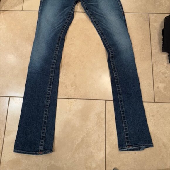 True Religion Billy Straight Leg Mid Rise Jean - Picture 4 of 6
